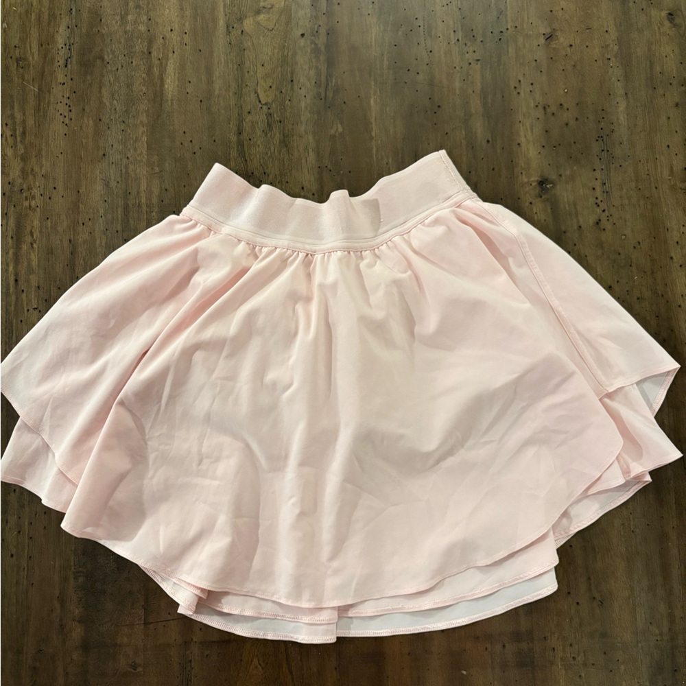 Lululemon Athletica Light Pink Court Rival Skirt Long size 2
